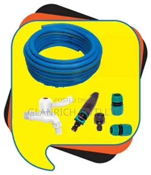 Garden Hose - 1/2" 10m + On/off pack Tap PVC