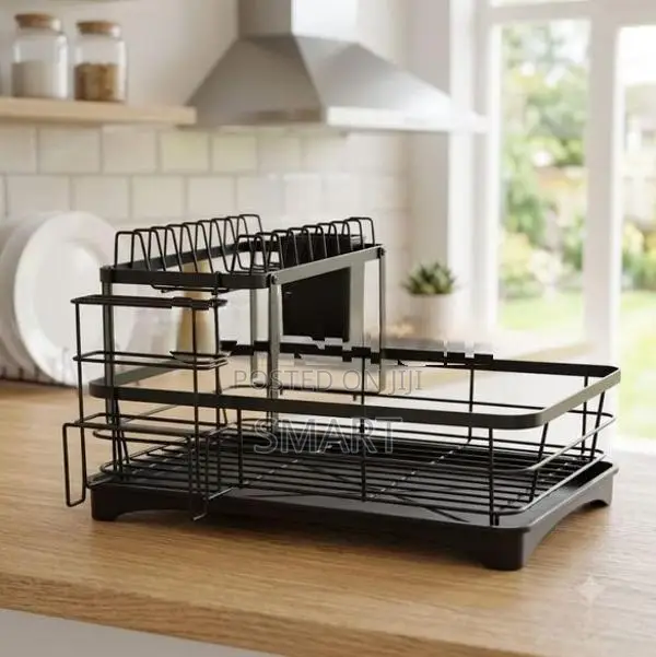 Multifunctional Bowl Rack- Black