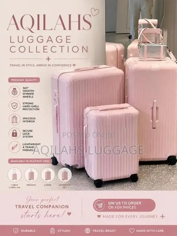 PP Unbreakable luggage bags sets