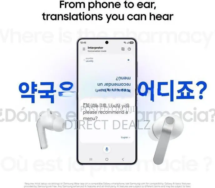 Samsung Galaxy Buds 4 Pro - Black & Silver