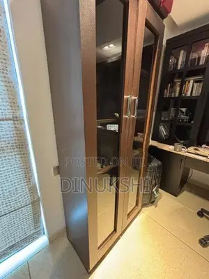 Damro Book Cupboard With Glass Doors