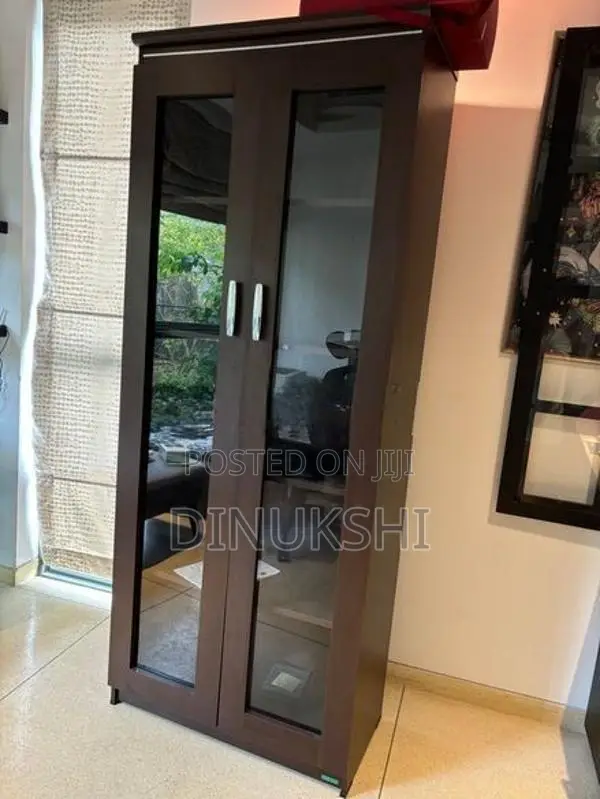 Damro Book Cupboard With Glass Doors