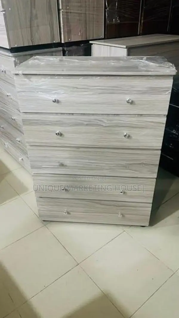 White Large Chest of Drawer Cupboards