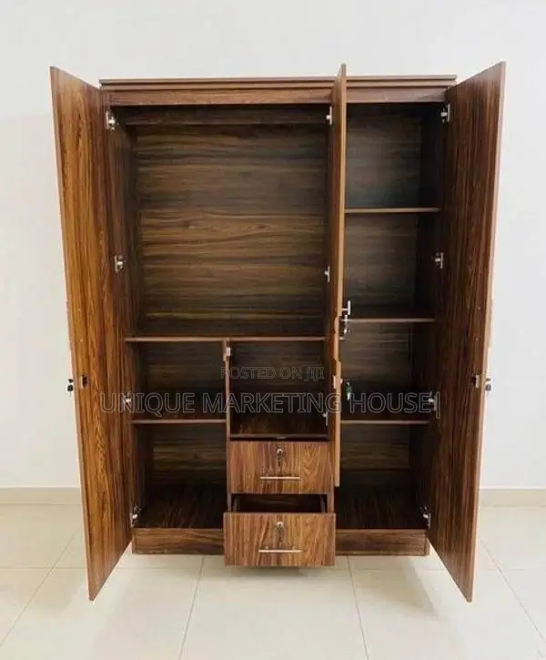 Modern 3D Dark Camiliya Wardrobe