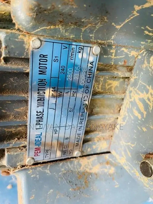1Phase 2HP Induction Motor 50-60HZ