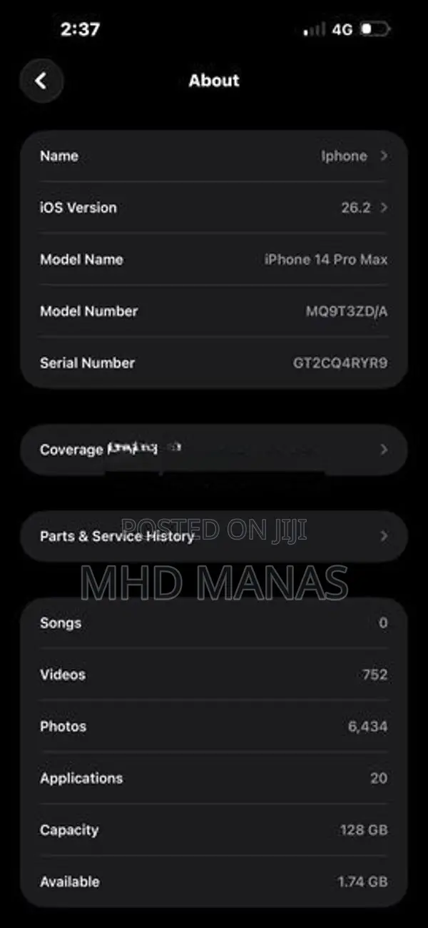 Apple iPhone 14 Pro Max (Used)