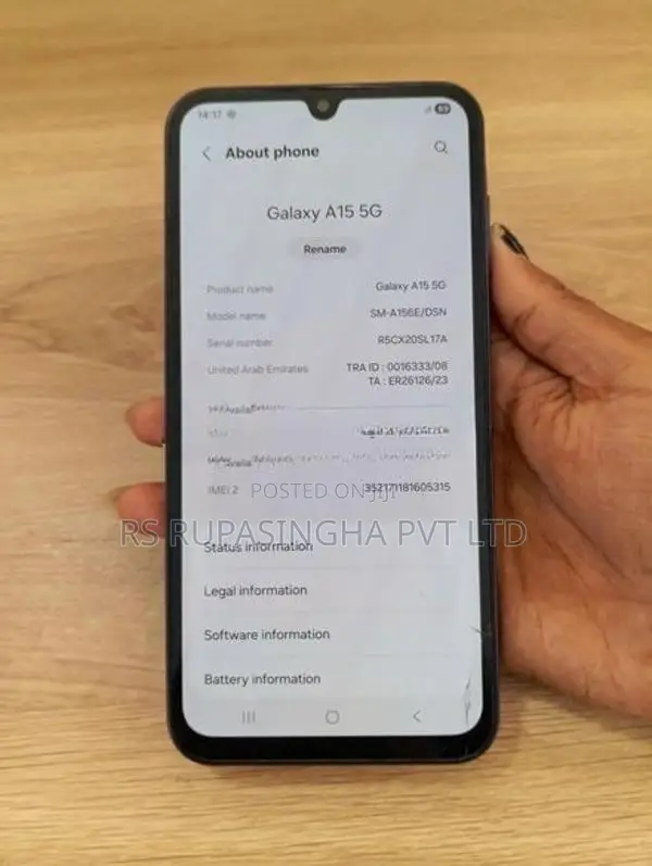 Samsung Galaxy A15 5G 4GB, 128GB (Used)