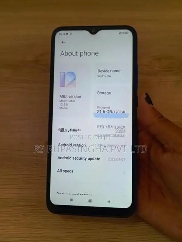 Xiaomi Redmi 9A 6GB 128GB (Used)