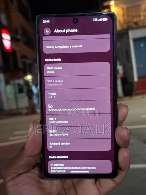 Google Pixel 6 Global (Used)