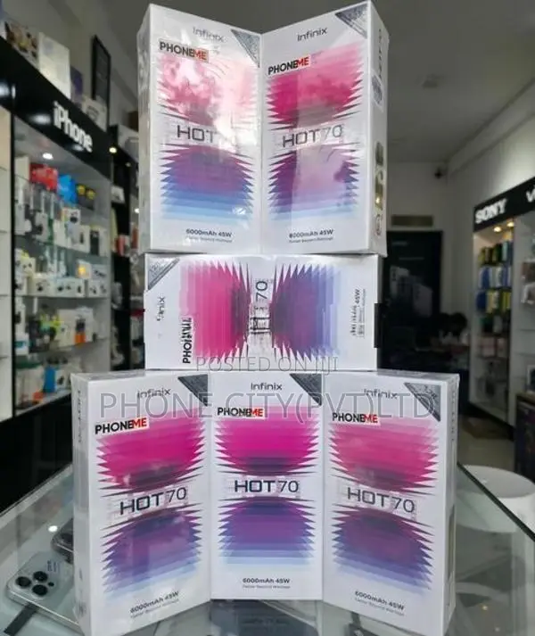 Infinix Hot 70 128GB 6GB (Brand New)