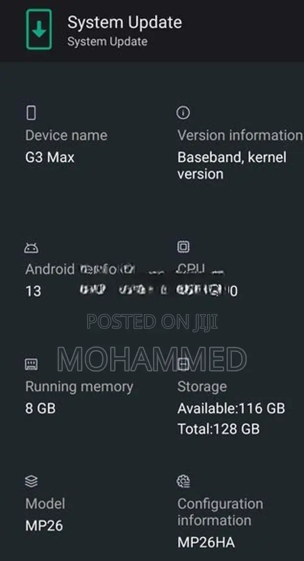 UMIDIGI G30 Plus (Used)