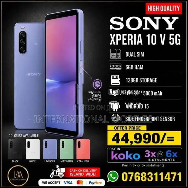 Sony Xperia 10 V 128GB 5G (Used)