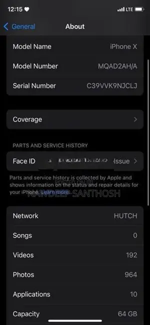 Apple iPhone X (Used)