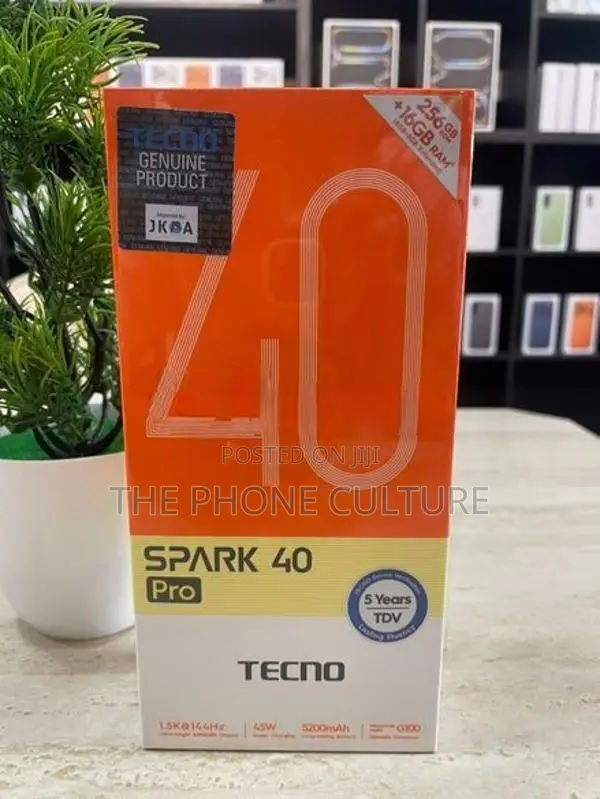 Tecno Spark 40 pro (Brand New)