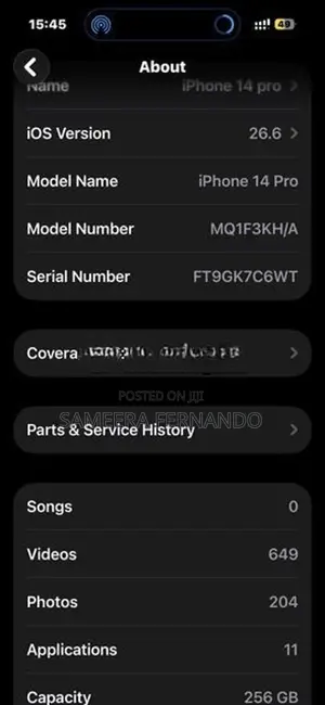 Apple iPhone 14 Pro (Used)