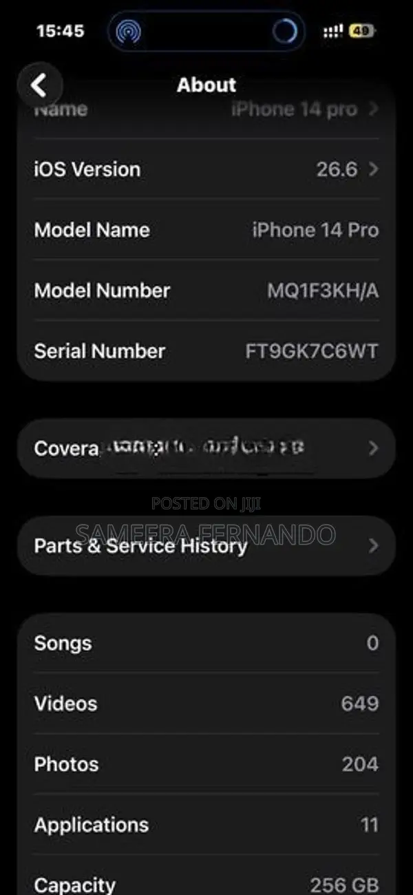 Apple iPhone 14 Pro (Used)