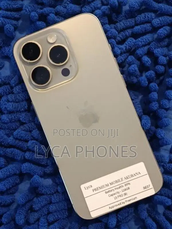 Apple iPhone 15 Pro 128GB (Used)