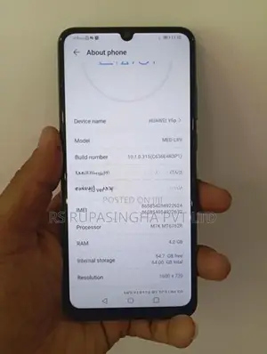 Huawei Y6p Huwaei 64GB (Used)