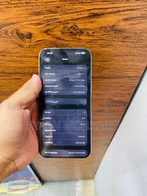 Apple iPhone 15 Pro Max 256GB (Used)
