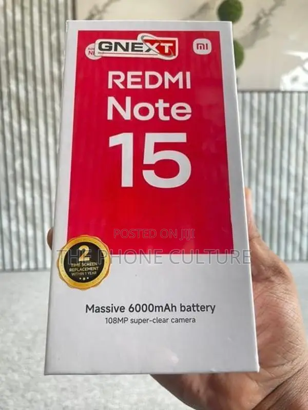 Xiaomi Redmi Note 15 128GB (Brand New)