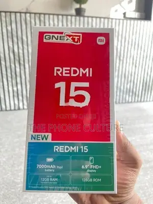 Xiaomi Redmi 15 128GB (Brand New)