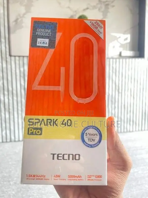 Tecno Spark 40 Pro (Brand New)