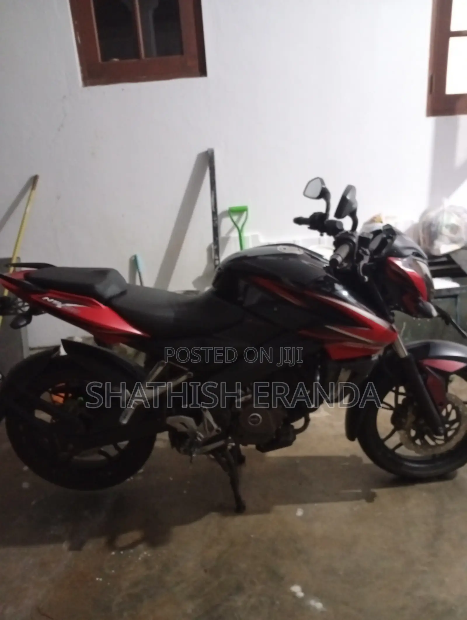 New Bajaj Pulsar NS 200 2016 Red