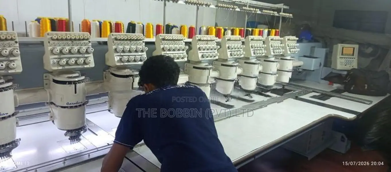20 Heads Computerized Embroidery Machine