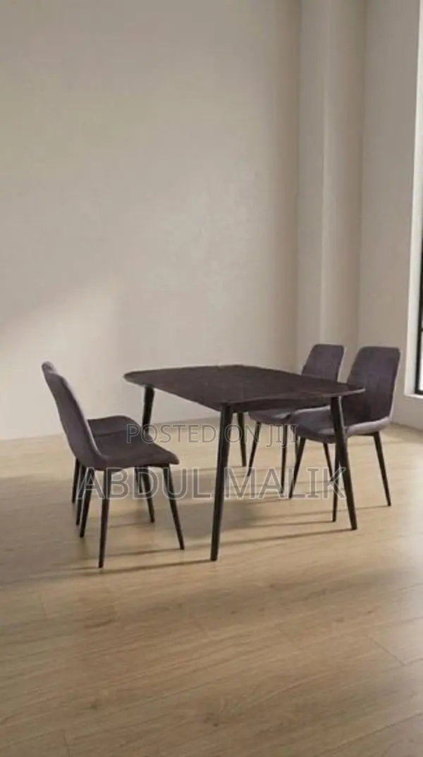 Granite Dining Table with 4 Chairs