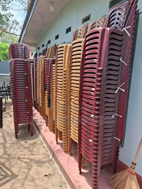 Brand new plastic chairs