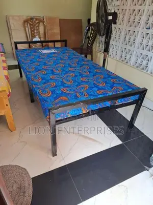 Single bed with mattress