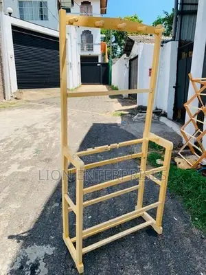 Wooden cloth racks