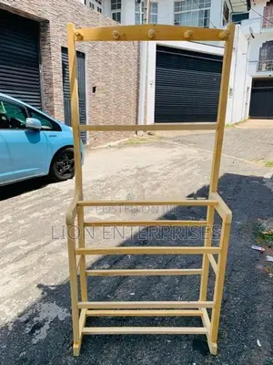 Wooden cloth racks