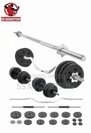 Dumbbell 50Kg Weight Plate Set