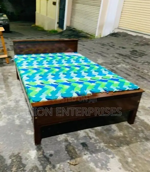 Double box bed with layer mattress 72×48
