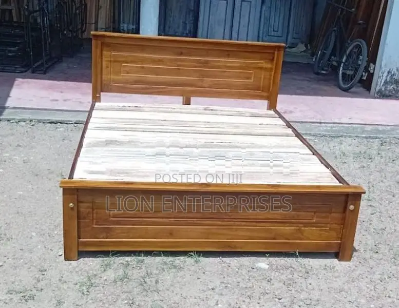 6×5 Teak modern box beds