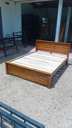 6×5 Teak modern box beds