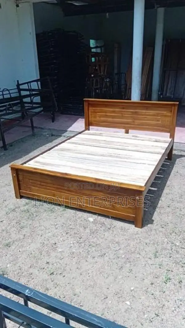 6×5 Teak modern box beds