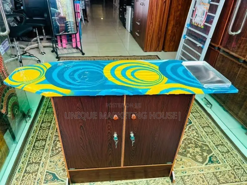 Modern Full Excellent Dark Iron Cupboards