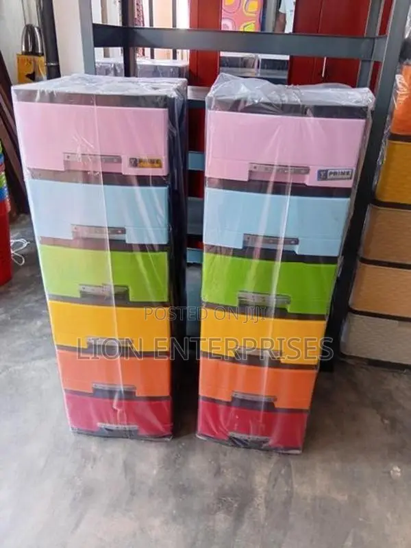 6 Drawer Plastic Cupboards