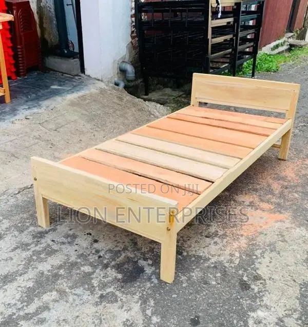 Single Wooden Beds 6×3 Ft