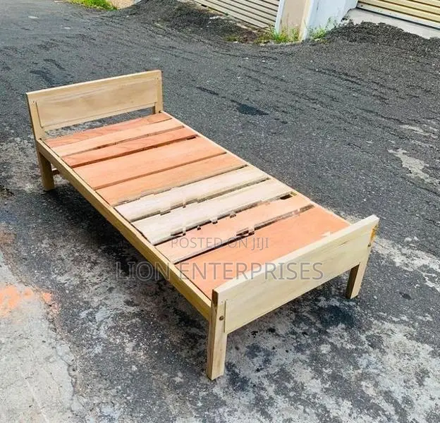Single Wooden Beds 6×3 Ft