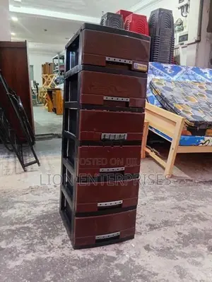6 Drawer Plastic Cupboards