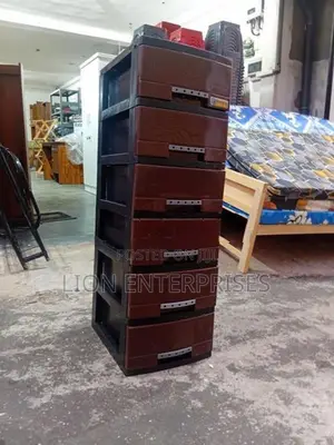 6 Drawer Plastic Cupboards