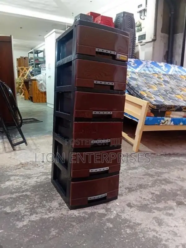 6 Drawer Plastic Cupboards