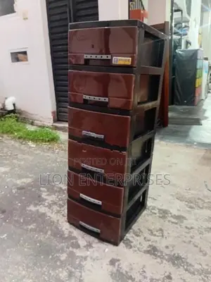 6 Drawer Plastic Cupboards