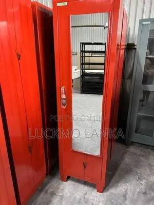 New 6x1.5 Size One Door Steel Cupboard With Mirror (Ff12)