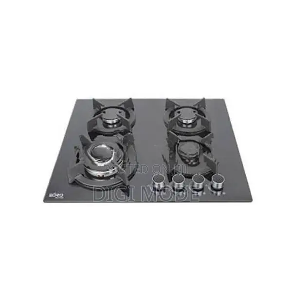 Euro (Turkey) 4 Burner MATE Square Cooker Hob Glass Gas