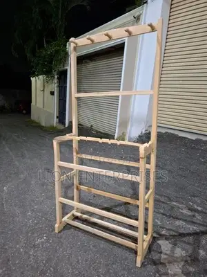 Wooden cloth racks actoniya
