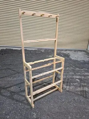 Wooden cloth racks actoniya